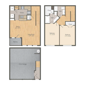 The Parker Apartments and Townhomes, one two three four bedroom pet friendly apartment homes in Plano near Collin County Community College and University of Texas at Dallas